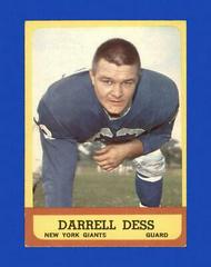 Darrell Dess Football Cards 1963 Topps Prices