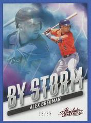 Alex Bregman [Spectrum Red] #BYS-10 Baseball Cards 2022 Panini Absolute By Storm Prices