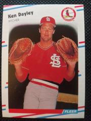 Ken Dayley #30 Baseball Cards 1988 Fleer Prices