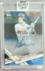 Jose Altuve [Blue] Baseball Cards 2017 Topps Clearly Authentic Autographs Prices