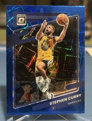 Stephen Curry [Blue Velocity] Basketball Cards 2021 Panini Donruss Optic Prices
