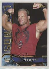 Lex Luger [Blue] Wrestling Cards 2017 Topps Legends of WWE Prices