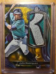 Julio Rodriguez [Foilfractor] Baseball Cards 2023 Bowman Platinum Patches Prices