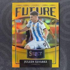 Julian Alvarez [Gold] #6 Soccer Cards 2022 Panini Select FIFA Future Prices