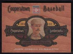 John Clarkson Baseball Cards 2013 Panini Cooperstown Lumberjacks Prices