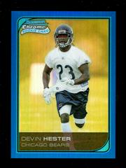 Devin Hester [Blue Refractor] #68 Football Cards 2006 Bowman Chrome Prices