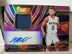 Nickeil Alexander Walker [Purple] #NAW Basketball Cards 2019 Panini Select Rookie Jersey Autographs Prices