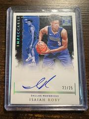 Isaiah Roby [Autograph Holo Silver] Basketball Cards 2019 Panini Impeccable Prices