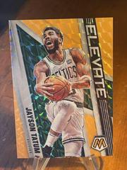 Jayson Tatum [Orange Fluorescent] Basketball Cards 2021 Panini Mosaic Elevate Prices
