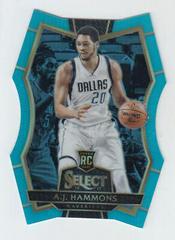 A.J. Hammons [Light Blue Prizm] Basketball Cards 2016 Panini Select Prices