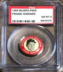 Frank Howard Baseball Cards 1969 MLBPA Pins Prices