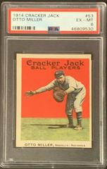 Otto Miller #53 Baseball Cards 1914 Cracker Jack Prices