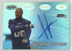 Jerramy Stevens [Autograph] #140 Football Cards 2002 Bowman's Best Prices