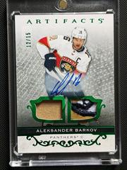 Aleksander Barkov [Material Autograph Emerald] #120 Hockey Cards 2021 Upper Deck Artifacts Prices