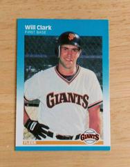 Will Clark Baseball Cards 1987 Fleer Prices