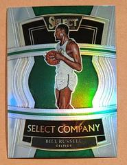 Bill Russell [Silver Prizm] Basketball Cards 2021 Panini Select Company Prices
