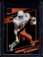 Barry Sanders [Blue] #3 Football Cards 2023 Panini Chronicles Draft Picks Clearly Donruss Prices