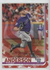 Tyler Anderson [Independence Day] Baseball Cards 2019 Topps Prices