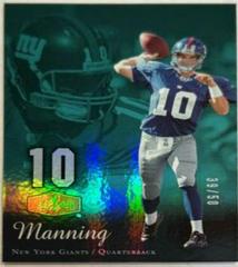 Eli Manning [Emerald] #63 Football Cards 2006 Flair Showcase Prices