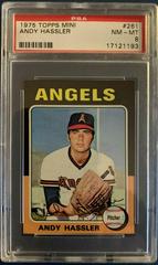 Andy Hassler #261 Baseball Cards 1975 Topps Mini Prices