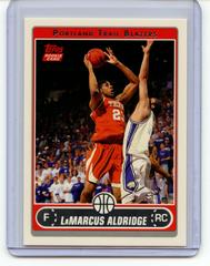 LaMarcus Aldridge #241 Basketball Cards 2006 Topps Prices