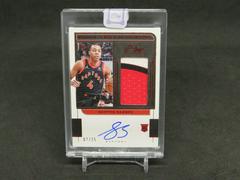 Scottie Barnes [Red] #RA-SBA Basketball Cards 2021 Panini One and One Rookie Autographs Prices