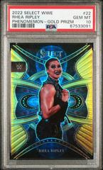 Rhea Ripley [Gold Prizm] Wrestling Cards 2022 Panini Select WWE Phenomenon Prices