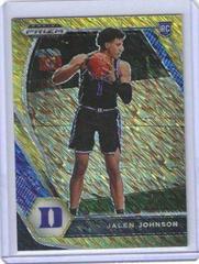 Jalen Johnson [Gold Shimmer Prizm] Basketball Cards 2021 Panini Prizm Draft Picks Prices