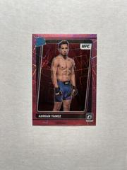 Adrian Yanez [Pink Velocity] #105 Ufc Cards 2022 Panini Donruss Optic UFC Prices