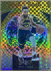 Stephen Curry [Gold] #7 Basketball Cards 2022 Panini Select Certified Prices