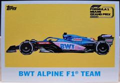 BWT Alpine F1 Team Racing Cards 2022 Topps Formula 1 Miami Grand Prix Prices