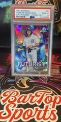 Spencer Torkelson [Atomic Refractor] Baseball Cards 2021 Bowman Chrome Futurist Prices