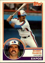 Bobby Ramos #93T Baseball Cards 1983 Topps Traded Prices
