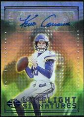 Kirk Cousins [Blue] #LS-KC Football Cards 2022 Panini Illusions Limelight Signatures Prices