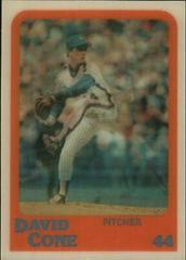 David Cone #39 Baseball Cards 1987 Sportflics Rookies Prices