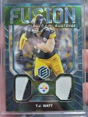 T. J. Watt [Blue] Football Cards 2022 Panini Elements Fusion Swatches Prices