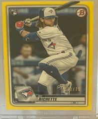 Bo Bichette [Yellow] #52 Baseball Cards 2020 Bowman Prices