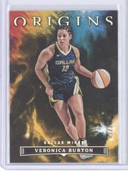 Veronica Burton [Gold] #19 Basketball Cards 2023 Panini Origins WNBA Prices