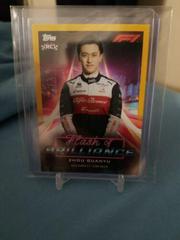 Zhou Guanyu [Gold] #FOB-GZ Racing Cards 2022 Topps Formula 1 Flash of Brilliance Prices