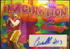 Caleb Williams #VI-CW1 Football Cards 2023 Leaf Vivid Autographs Imagination Prices