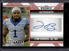 Lynn Bowden Jr. [Red] #A11 Football Cards 2020 Sage Hit Rookie Autograph Prices
