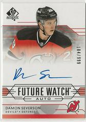 Damon Severson [Limited Autograph Patch] #287 Hockey Cards 2014 SP Authentic Prices