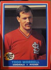 Todd Worrell #44 Baseball Cards 1987 Fleer Hottest Stars Prices