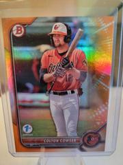 Colton Cowser [Orange] #BP-49 Baseball Cards 2022 Bowman Paper Prospects Prices