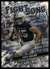 Drew Allar [Lava] #FS-2 Football Cards 2022 Bowman's Best University Fight Song Prices