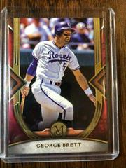 George Brett [Ruby] #1 Baseball Cards 2022 Topps Museum Collection Prices