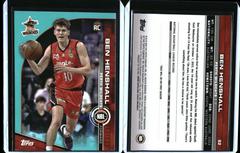 Ben Henshall [Aqua] #62 Basketball Cards 2023 Topps NBL Prices