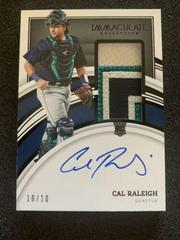 Cal Raleigh [Patch Autograph Black] Baseball Cards 2022 Panini Immaculate Prices