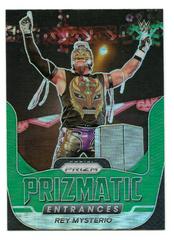Rey Mysterio [Green Prizm] #8 Wrestling Cards 2022 Panini Prizm WWE Prizmatic Entrances Prices