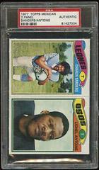 Sanders, Antoine [2 Panel] Football Cards 1977 Topps Mexican Prices